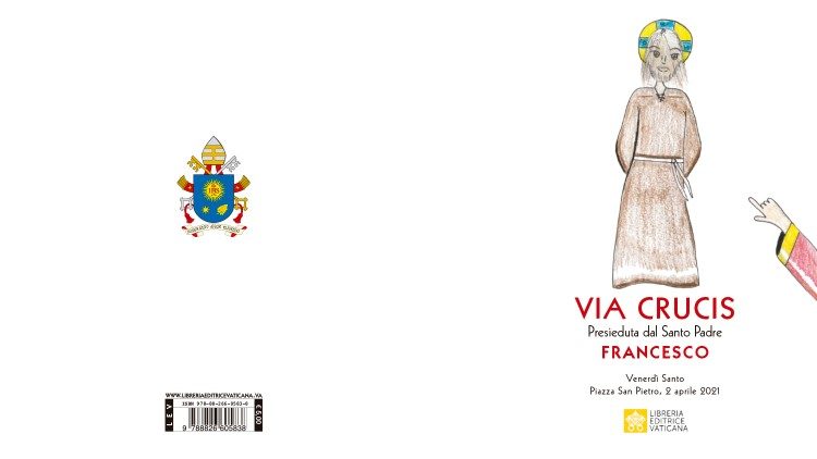 Copertina del libretto su disegno realizzato da una ragazza della Casa Famiglia “Tetto Casal Fattoria”