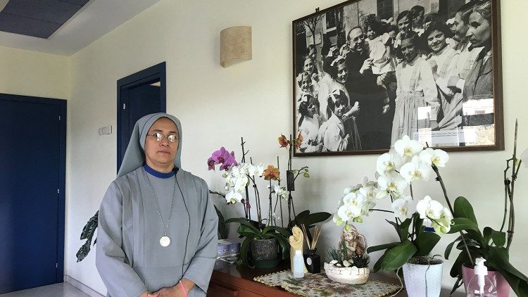 Sor Isabel Cristina, religiosa colombiana de las Hijas de la Virgen del Divino Amor