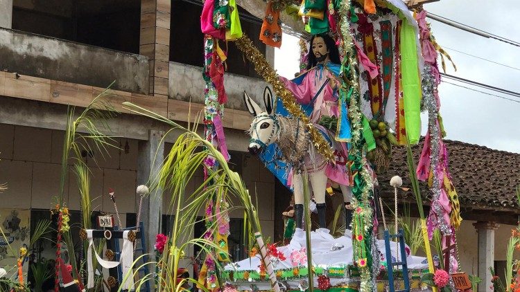Domingo de Ramos en San Ignacio de MOxos