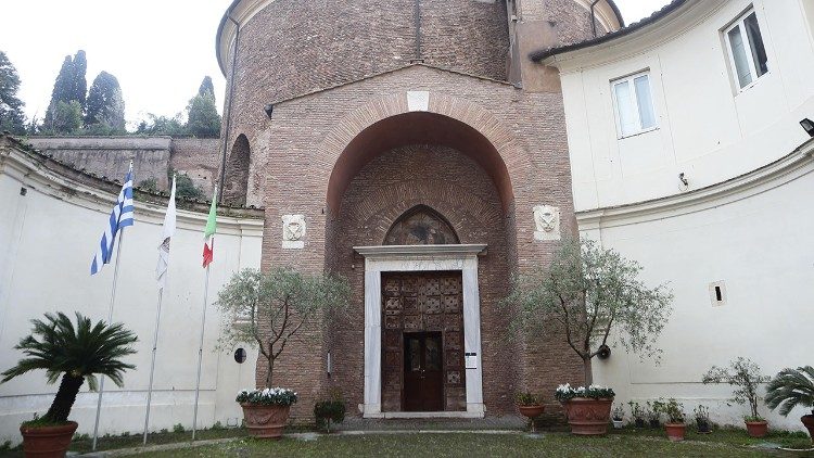 Die römische Kirche San Teodoro in Palatino ist Treffpunkt der griechischen Gemeinde in Rom