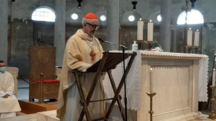 Il cardinale Czerny in occasione della messa per il 50esimo della morte del cardinale Mindsztenty