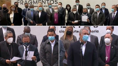 Líderes religiosos exhortan al gobierno a dialogar para salir de la crisis