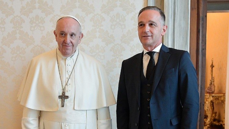 Heiko Maas beim Papst