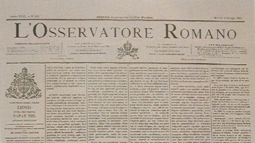 L'Osservatore Romano, il giornale dei Papi festeggia 160 anni