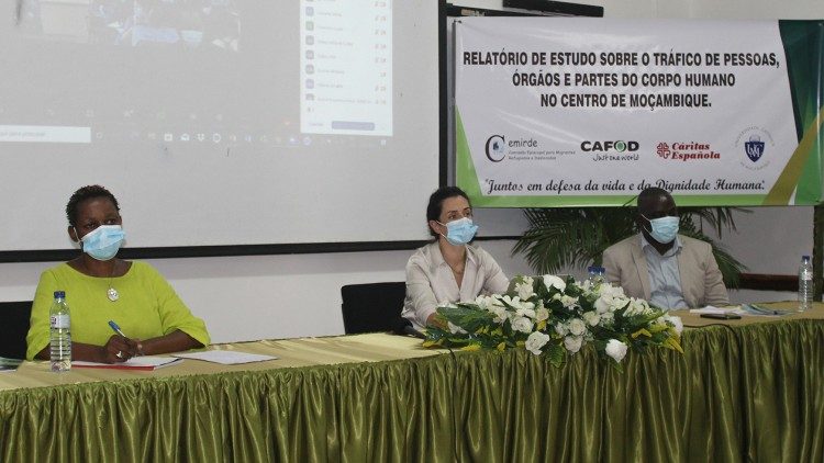 Apresentação do Relatório do estudo sobre tráfico de pessoas no Centro de Moçambique