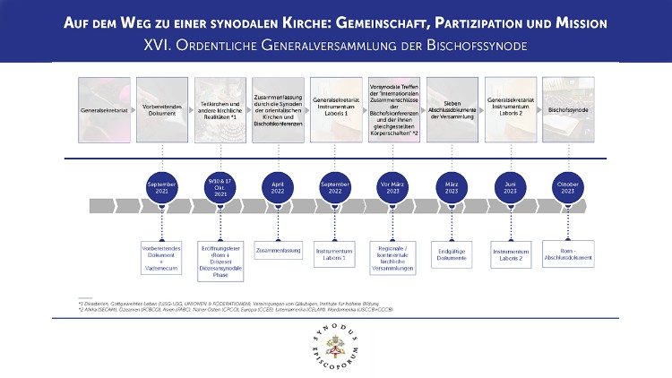 Eine Infographik zur Synode