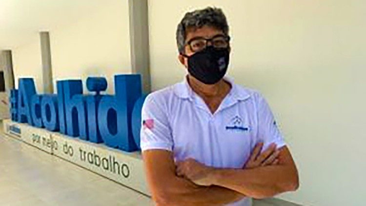 Paulo Heider Santos Tavares, coordenador da Casa Bom Samaritano. Fotos: Ascom CNBB/Willian Bonfim