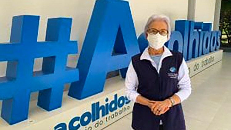 Irmã Rosita Milesi, representa uma das entidades parceiras na ação.