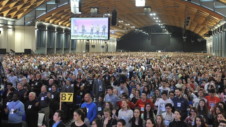 Un altro momento della Convocazione nazionale 2017 alla Fiera di Rimini
