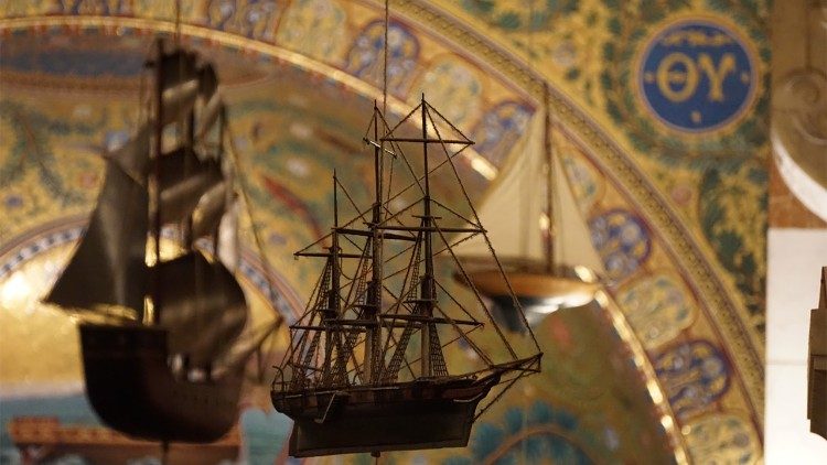 Ex voto de marins (crédit photo : Bénédicte Parel)