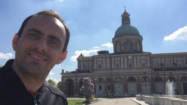 Frei Darlei  em Caravaggio, Itália