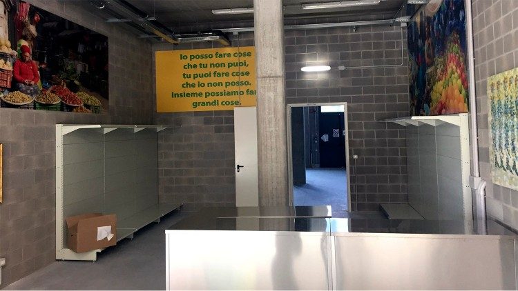 Un ingresso per i prodotti