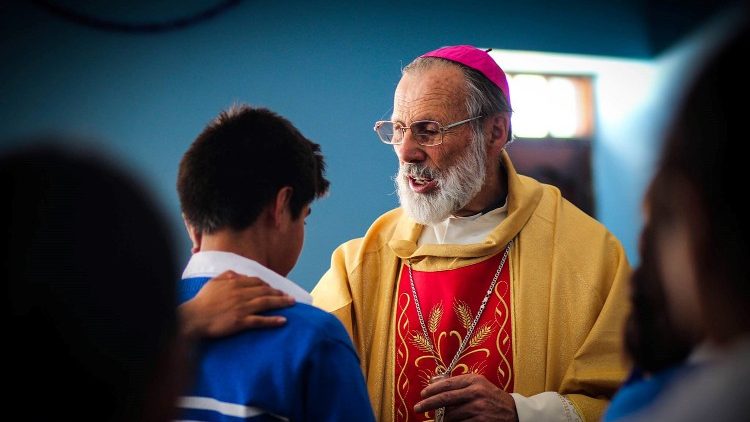 Mgr Ivo Baldi Gaburri, évêque de Huari, décédé le 11 juin des suites de la Covid-19. 