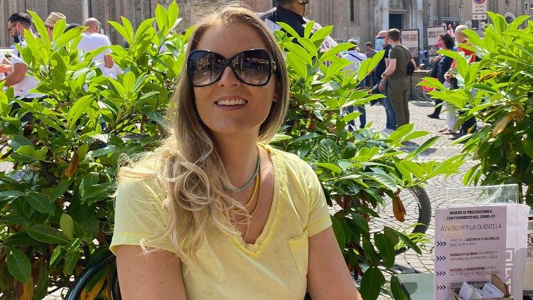 Marília Santolin neste domingo (13), em Pádua