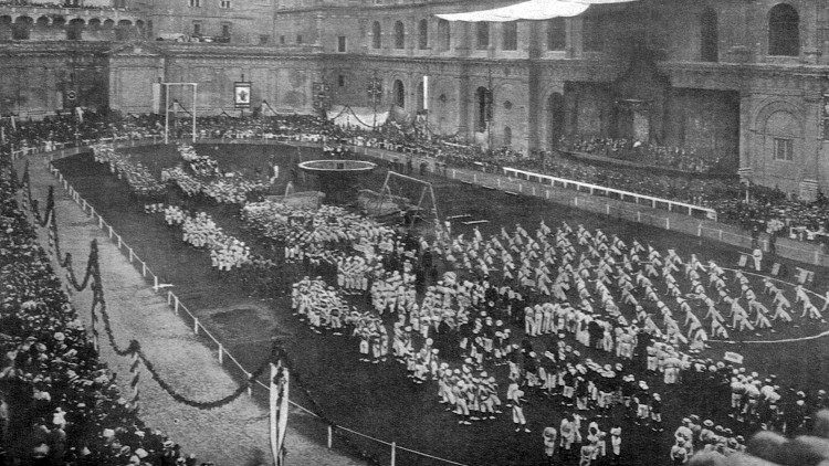 Primeira página do L'Osservatore Romano de 29 de setembro de 1908