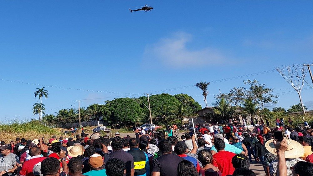Os representantes dos indígenas Munduruku que sofrem com os conflitos em suas terras