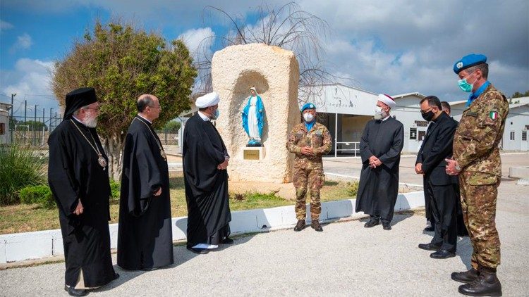 Missione in Libano: incontro interreligioso nella base dei caschi blu italiani