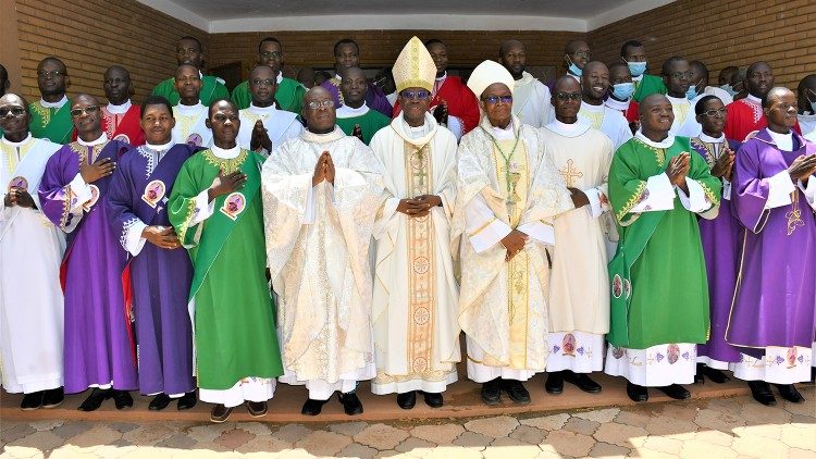 Diaconate ordinations in Ouagadougou, Burkina Faso