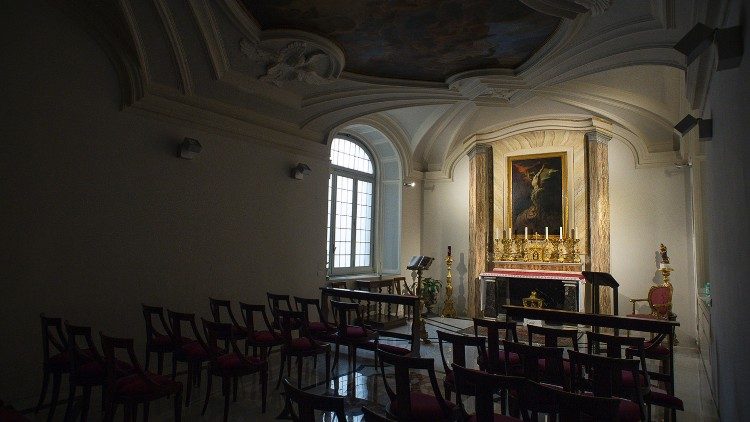 Congregación para la Evangelización de los Pueblos. Capilla del dicasterio