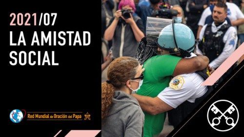 El Papa pide rezar en julio por la construcción del diálogo y la amistad social