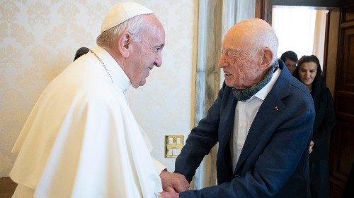 Les vœux d’anniversaire de François pour le centenaire d’Edgar Morin