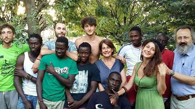 Antonio Calò e la sua famiglia 