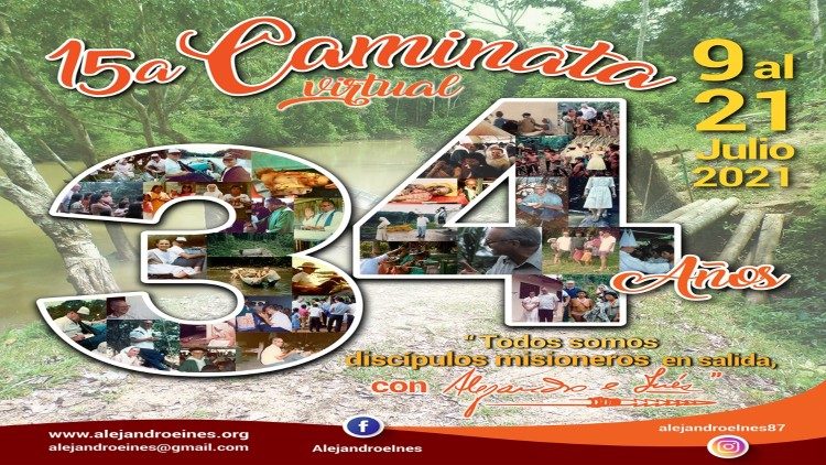 Caminata virtual por la fe.