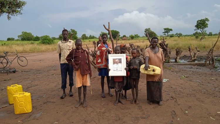 A gratidão da comunidade ao Papa