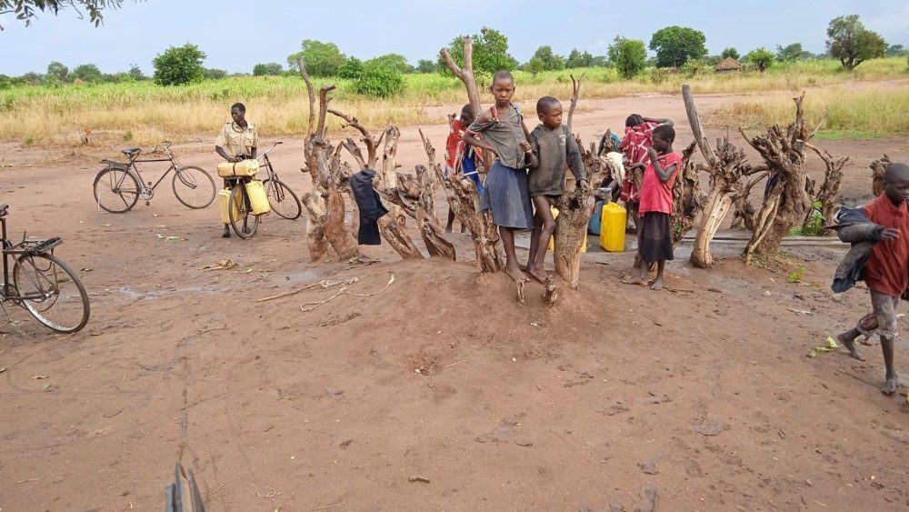 A comunidade de Apeitolim, na diocese de Moroto