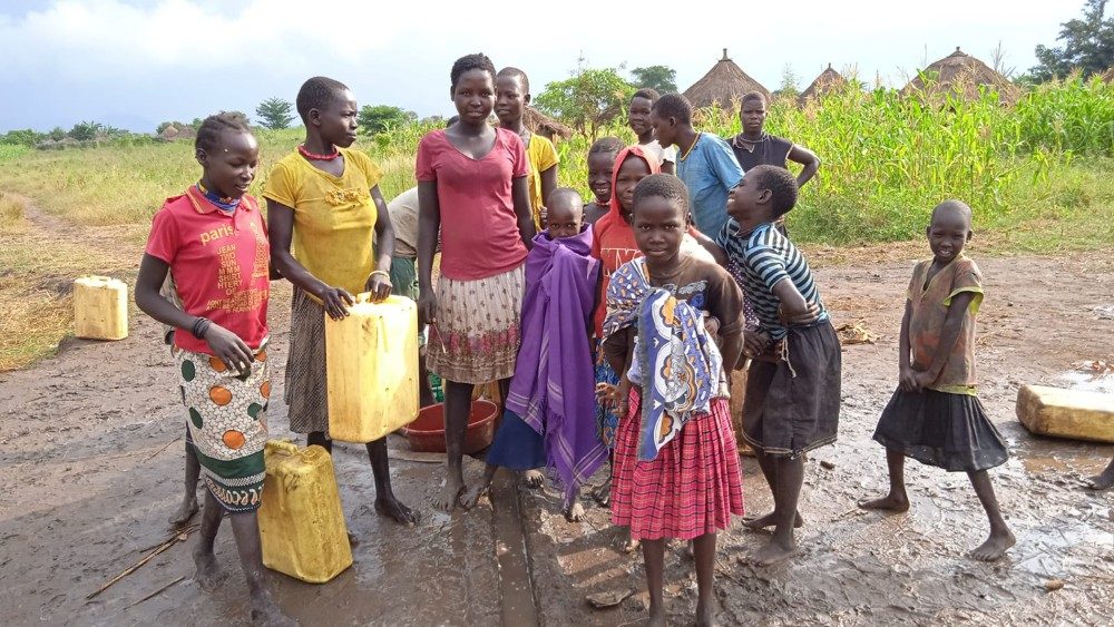 A comunidade de Apeitolim, na diocese de Moroto