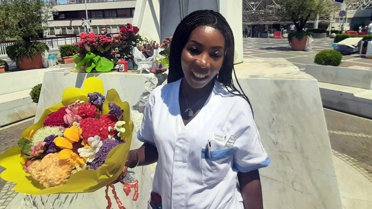 L'infermiera Suzanne Kamano