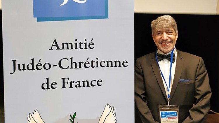 Le rabbin Philippe Haddad, lauréat du prix de l'Amitié judéo-chrétienne.