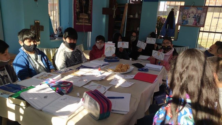 Actividades de los niños sobre el Papa Francisco