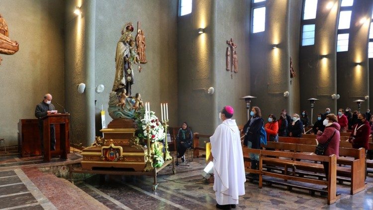 Virgen del Carmen. Catedral de Chillán
