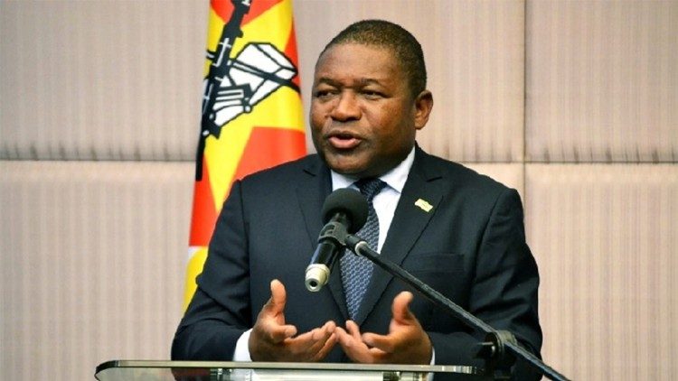 Presidente da República Filipe Jacinto Nyusi, (Moçambique)