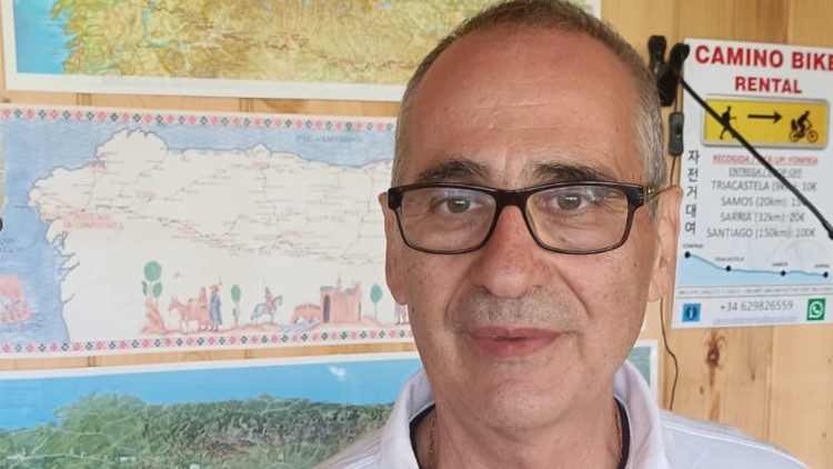 Celestino Suárez, vicepresidente de Moto for Peace