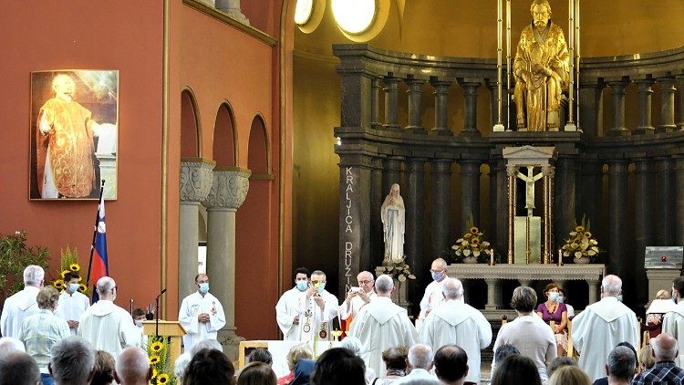 Bei der Heiligen Messe