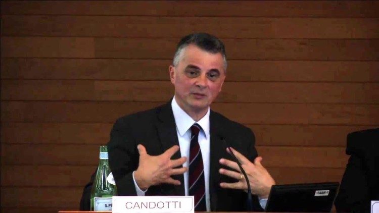Michele Candotti at a 2016 conference at Bocconi University