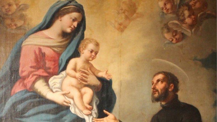 Michelangelo Buonocore, Visione di S. Gaetano (particolare),1733, collezione privata