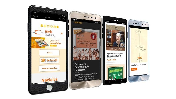 MEB - Movimento de Educação de Base lançou seu novo portal na Internet.