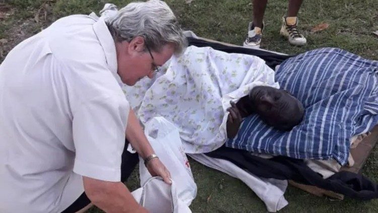 Irmã Maria Liani no Haiti