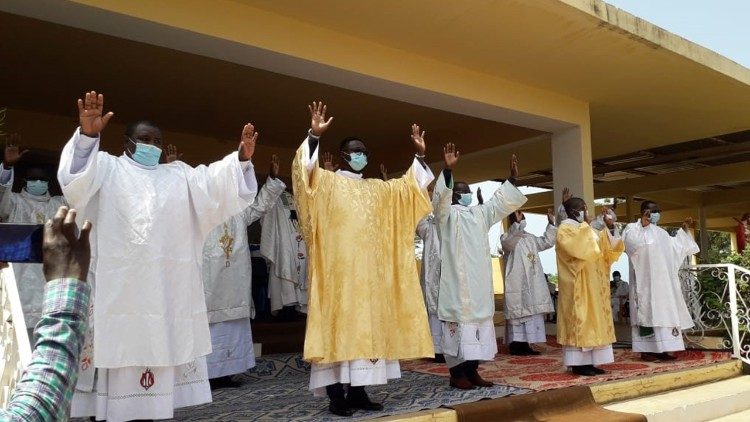 Diaconate ordinations in Dakar, Senegal