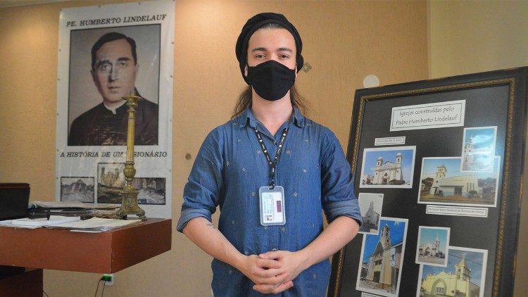 João Pedro no Memorial do Padre Humberto