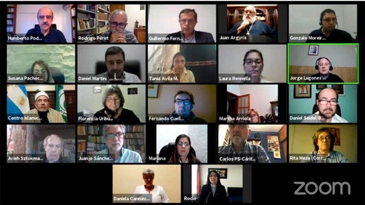 Encuentro virtual con el lema “Los pobres y la tierra claman por la vida y por un futuro mejor“.