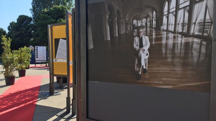 Ancora un'immagine della mostra "Nuovo Cinema Morricone"