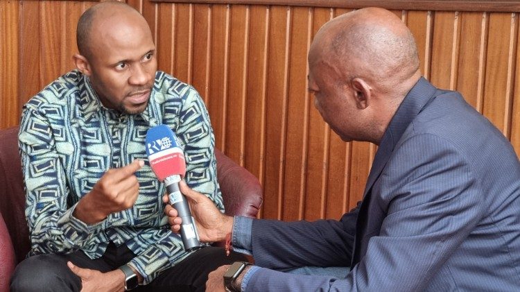 M. Patrick Muyaya, ministre de la communication et des médias, porte-parole du gouvernement de la RD Congo.