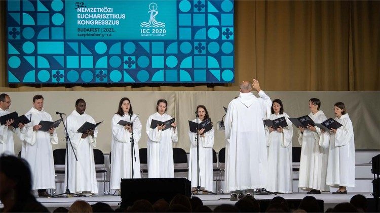 Ca đoàn tại Đại hội Thánh Thể