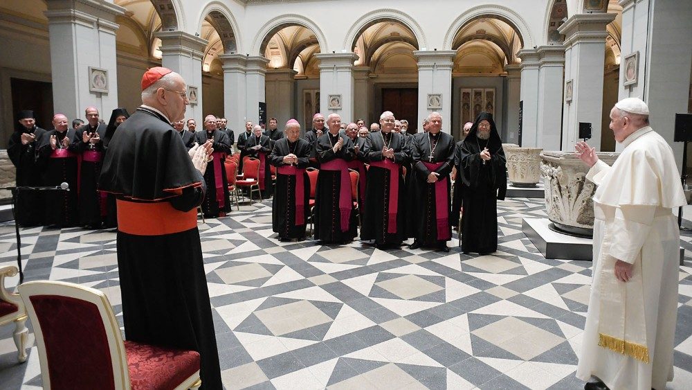 Stretnutie s biskupmi, Budapešť, 12. sept. 2021