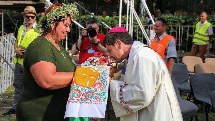 Зустріч паломників у Всеукраїнському санктуарії Матері Божої Бердичівської 