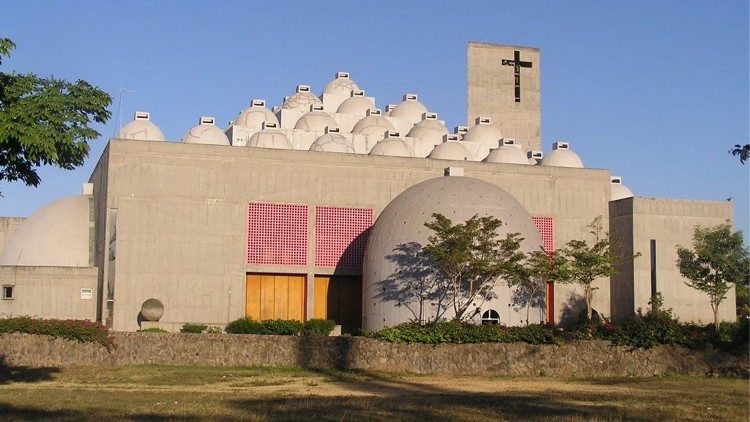 La Catedral de Managua, en Nicaragua.